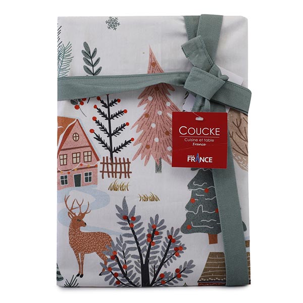 Christmas Forest Apron Printed