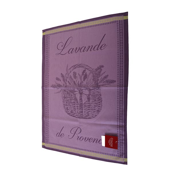 Lavender Basket Kitchen Towel