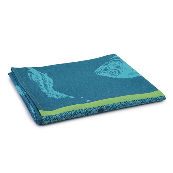 Blue School of Fish Kitchen Towel