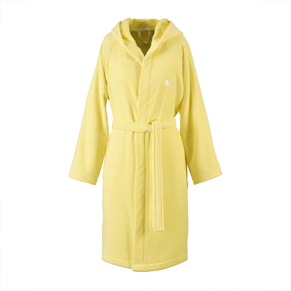 Plain Hooded Bathrobe