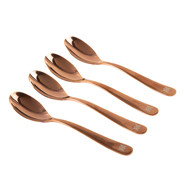 Rose Gold Spoons Set of 4