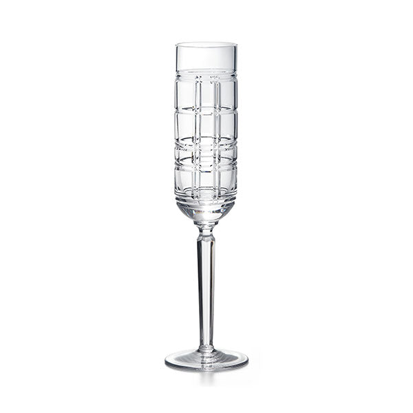 Hudson Plaid Champagne Flute