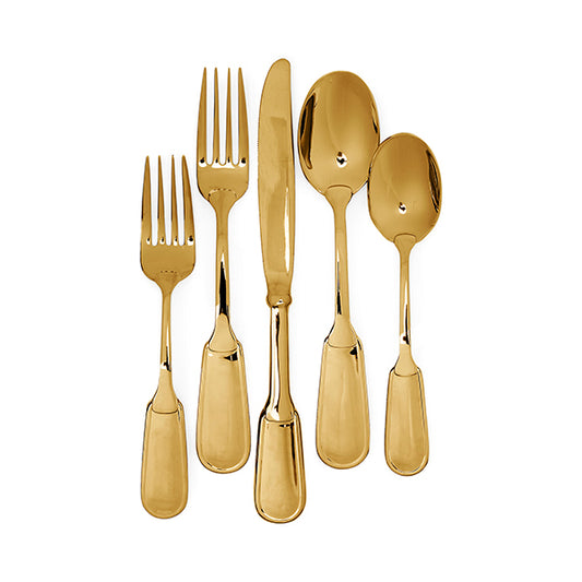Wentworth Gold 5-Piece Place Setting