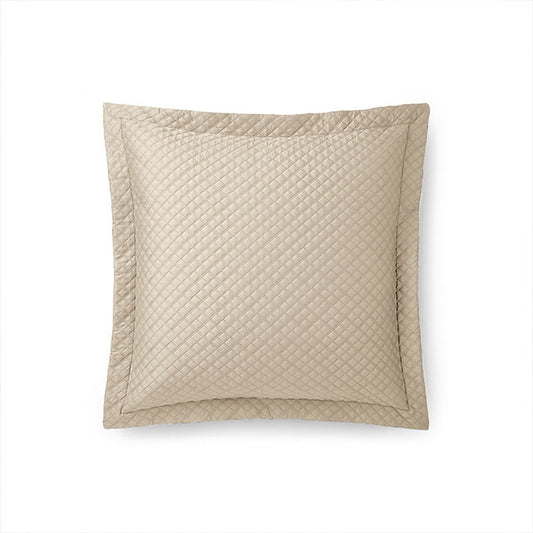 Argyle Quilted Sateen Sham