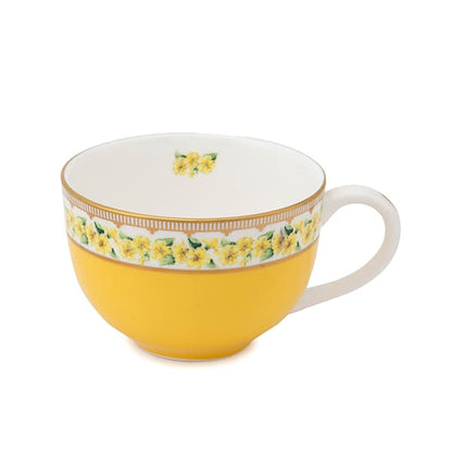 Shell Garden Floral Primula Teacup & Saucer Pastille