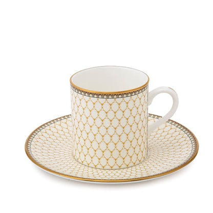 Antler Trellis Mug & Saucer