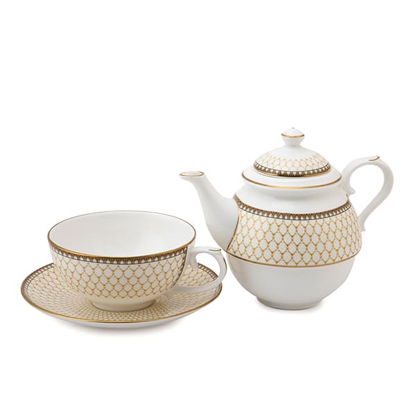 Antler Trellis Tea Pot Set