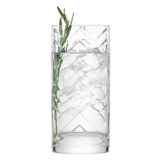 Long Drink Glass Fascination Set of 6