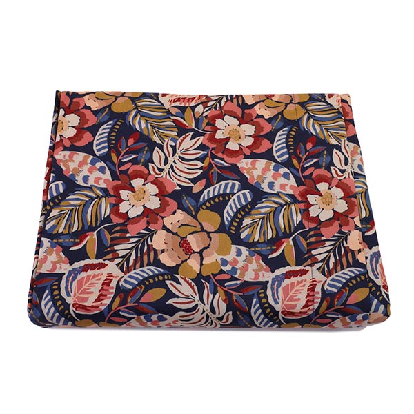 Folk Flowers Flat Bed Sheet