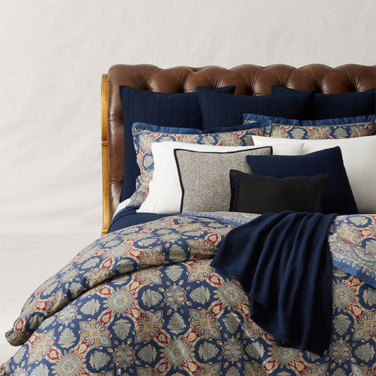 Archer Foulard Duvet Cover