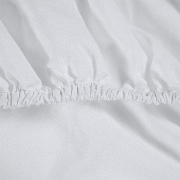 L Soft Fitted Bed Sheet