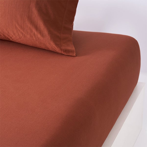 L Soft Fitted Bed Sheet