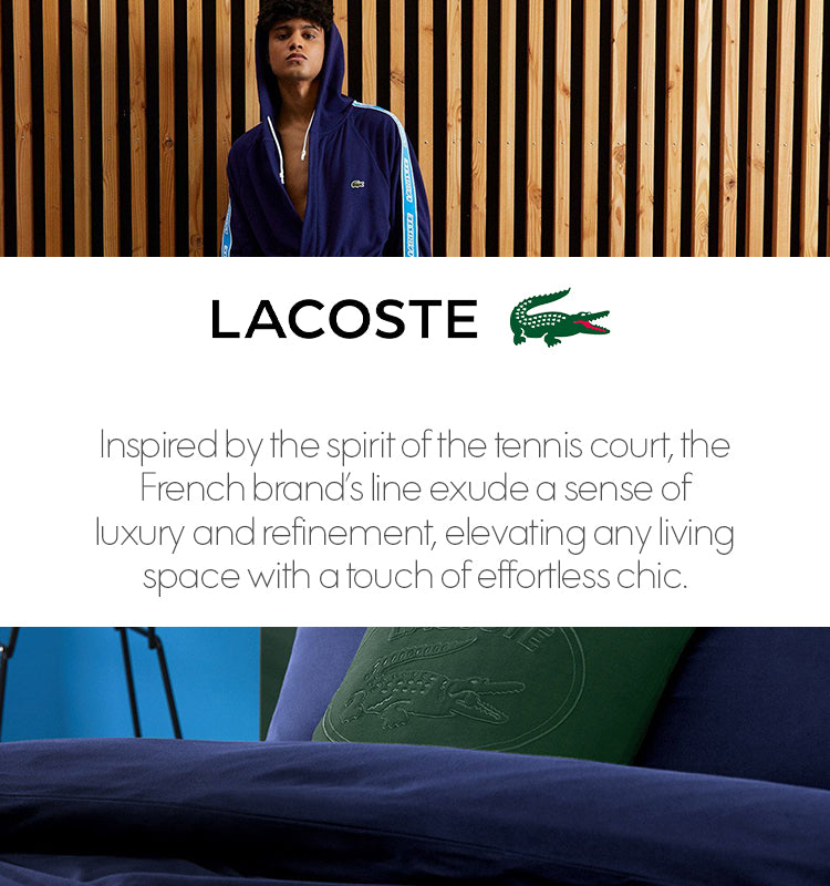 LACOSTE HOME – ELLE DECOR Home Collection